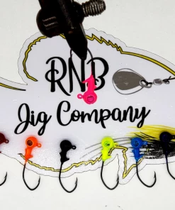 Bmtoutdoors RNB EYEHOLE ROUNDHEAD JIGS Crappie Jig Heads