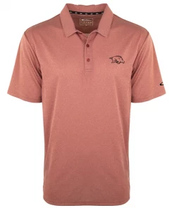 Bmtoutdoors Arkansas Vintage Heather Polo Shirts