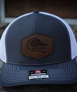 Bmtoutdoors Hats BMT LEATHER PATCH HAT