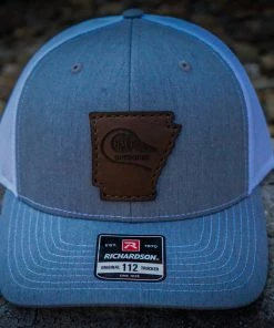 BMT Outdoors BMT LEATHER PATCH ARKANSAS HAT 7 BMT Outdoors BMT LEATHER PATCH ARKANSAS HAT