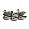 Bmtoutdoors Dakota X-treme Flocked Head Mallard Duck Decoys 6 Pack 1 Bmtoutdoors Dakota X-treme Flocked Head Mallard Duck Decoys 6 Pack