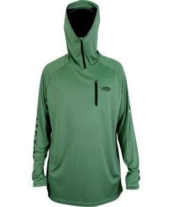 Bmtoutdoors AFTCO JASON CHRISTIE HOODED LS PERFORMANCE T-SHIRT