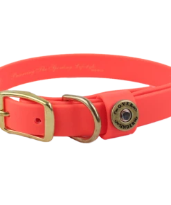 Bmtoutdoors Over Under Water Dog Collar Blaze Orange
