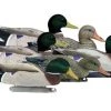 Duck Higdon Battleship Mallard Foam Filled, Flocked Heads