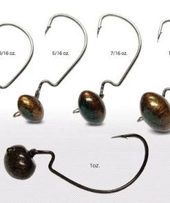 Hooks & Terminal Tackle Gene Larew Biffle Hardhead Copper 2pk