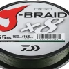 Daiwa J-Braid 8X Braided Line Dark Green 165yds Fishing Line 1 Daiwa J-Braid 8X Braided Line Dark Green 165yds Fishing Line