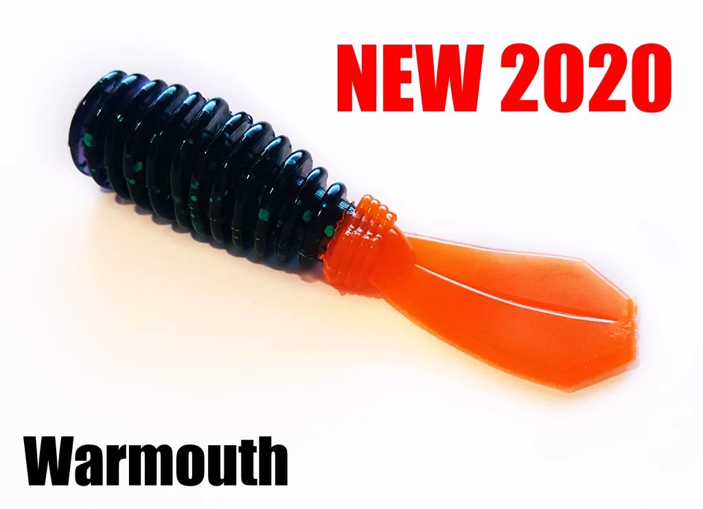 Bmtoutdoors Redneck Rubber 2" Beaver Bottom Baits Crappie 20 Bmtoutdoors Redneck Rubber 2" Beaver Bottom Baits Crappie